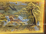 Quà Tân Gia Tranh đồng Mã Đáo Thành Công kích thước 115x75cm dát tam khí 