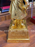  Quà Tặng Sếp Tượng Trần Hưng Đạo dát vàng 24K kích thước 50 x 19 x 21 cm 