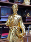  Quà Tặng Sếp Tượng Trần Hưng Đạo dát vàng 24K kích thước 50 x 19 x 21 cm 