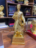  Quà Tặng Sếp Tượng Trần Hưng Đạo dát vàng 24K kích thước 50 x 19 x 21 cm 