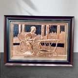  Quà Tặng Tranh Bác Hồ kích thước 40 x 55 cm 