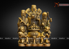  Quà Tặng Phong Thủy Tượng Phúc Lộc Thọ kích thước 19 x 12 x 7,5 cm 