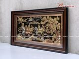  Quà Tân Gia Tranh đồng Mã Đáo Thành Công kích thước 92 x 53 cm dát tam khí 