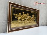  Quà Tân Gia Tranh đồng Mã Đáo Thành Công kích thước 92 x 52 cm 