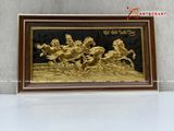  Quà Tân Gia Tranh đồng Mã Đáo Thành Công kích thước 92 x 52 cm 