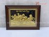 Quà Tân Gia Tranh đồng Mã Đáo Thành Công kích thước 36 x 25 cm mạ vàng 24K