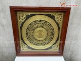  Quà Tặng Đối Tác Tranh Trống Đồng kích thước 69 x 69 cm 