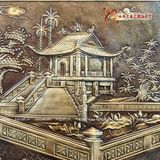  Quà Tặng Tranh Chùa Một Cột kích thước 40 x 50 cm 