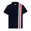 Áo Polo Smart Cotton Phối Sọc Đỏ - A023