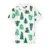 Áo Polo Smart Cotton Họa Tiết Cây Thông - A025