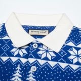  Áo Polo Smart Cotton Họa Tiết Cây Thông - A025 