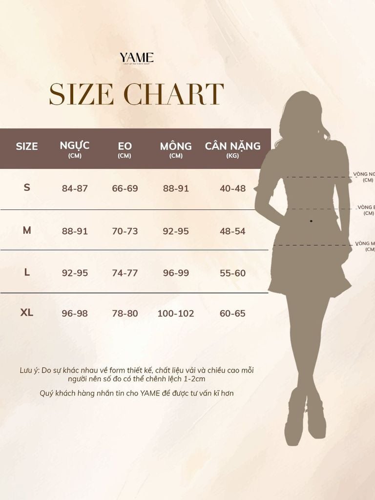 Váy nữ dáng A đính nơ cổ tròn cut-out giọt nước ngắn tay vải tafta YAME YV447