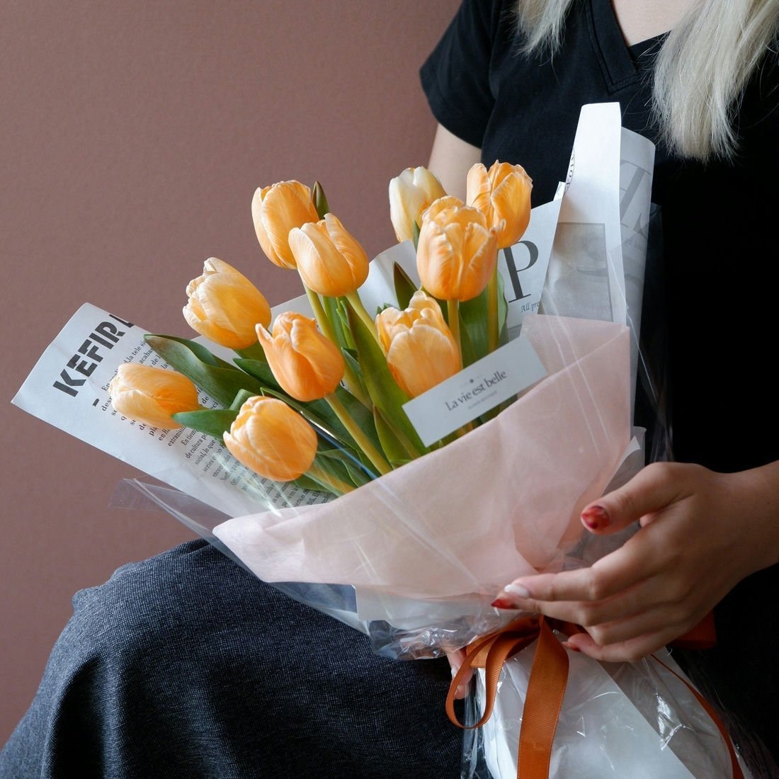 Light Orange Tulip