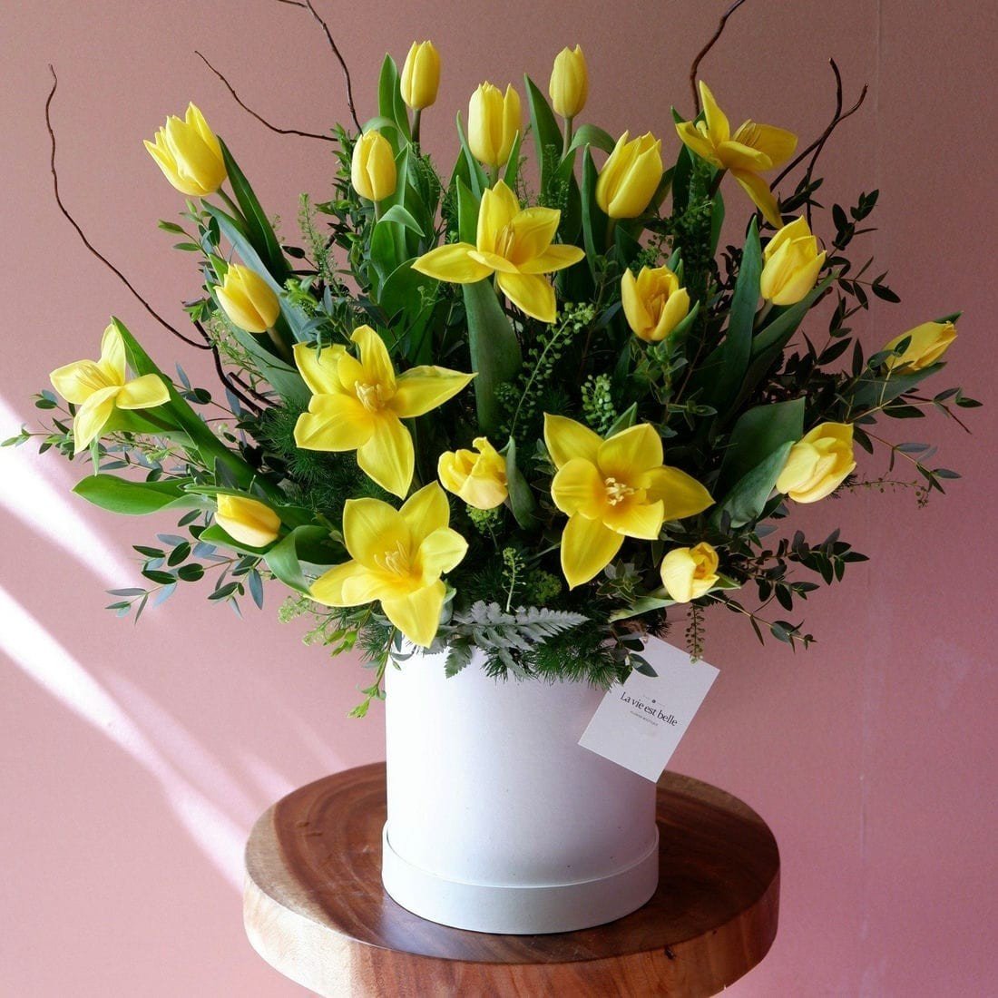Yellow Tulip Box