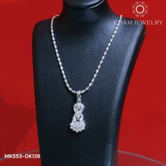 Dây Chuyền MK553-DK139 45CM CHAM JEWELRY, Mặt Phật Bà.