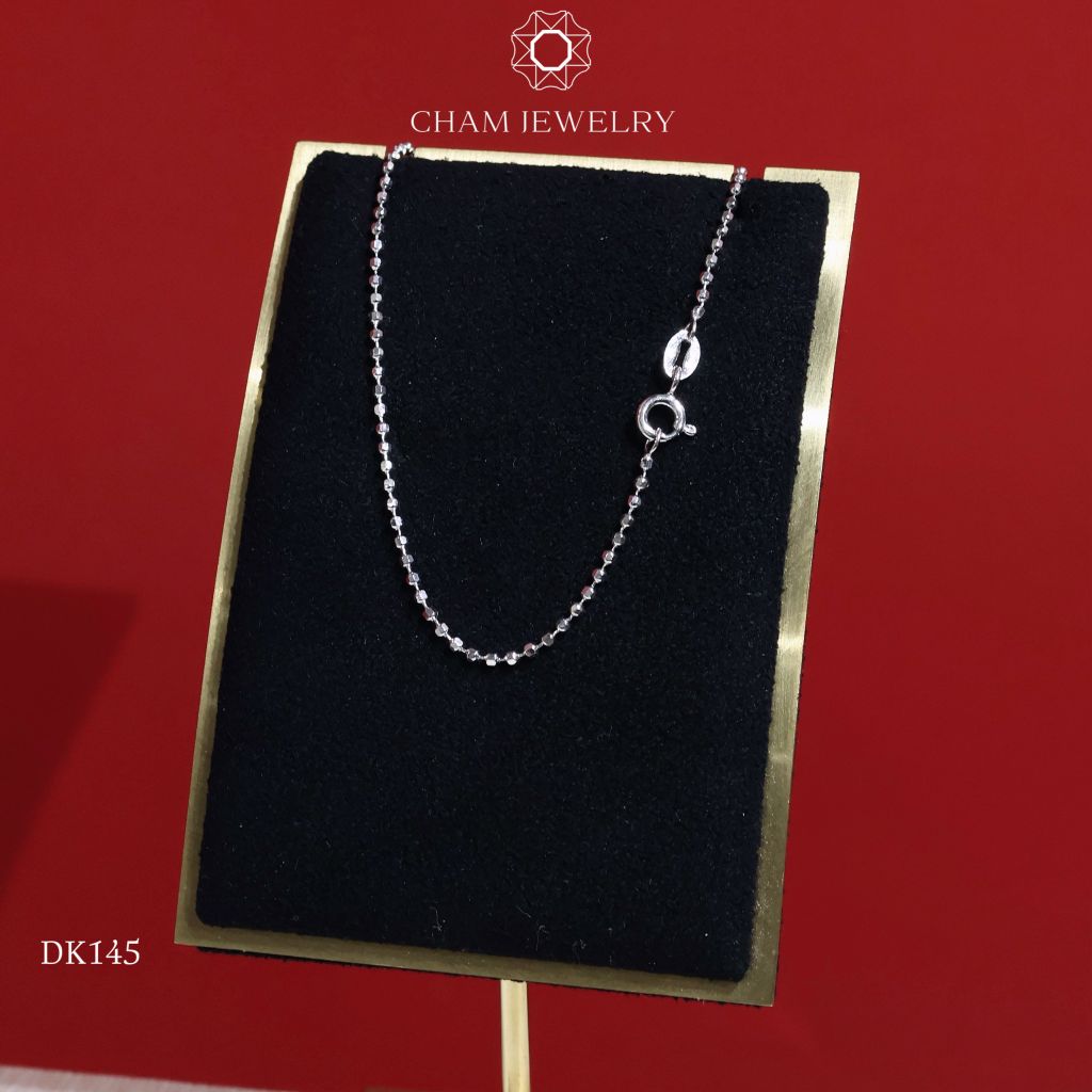 Dây Chuyền DK145 CHAM JEWELRY , Dây Bi 1.4mm( Barcode TDBC68-45).