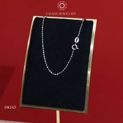 Dây Chuyền DK145 CHAM JEWELRY , Dây Bi 1.4mm( Barcode TDBC68-45).