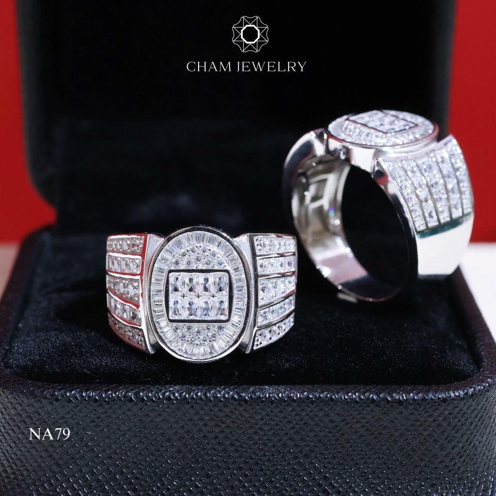 Nhẫn Nam NA79 CHAM JEWELRY (Barcode CN5846).