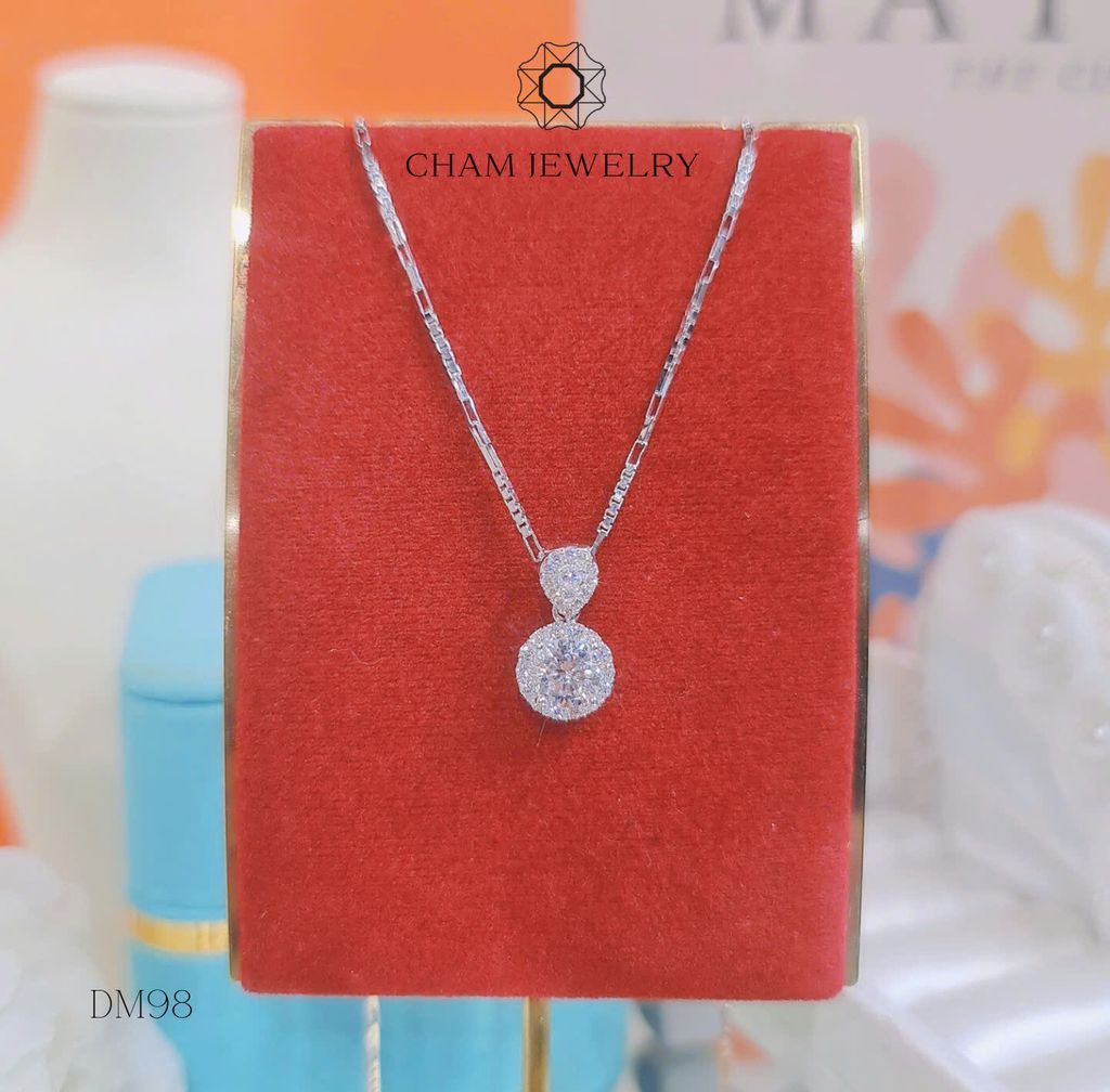 Dây Chuyền MK98-DK59 45cm CHAM JEWELRY, Chủ 6.0mm.