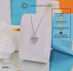 Dây Chuyền MK362-DK98 45cm CHAM JEWELRY, Mặt Trái Tim.