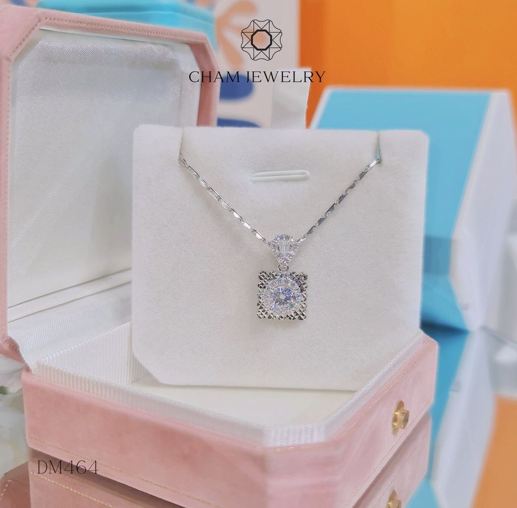 Mặt Dây Chuyền MK464 CHAM JEWELRY, Chủ 6.0mm ( Barcode TMA0952).