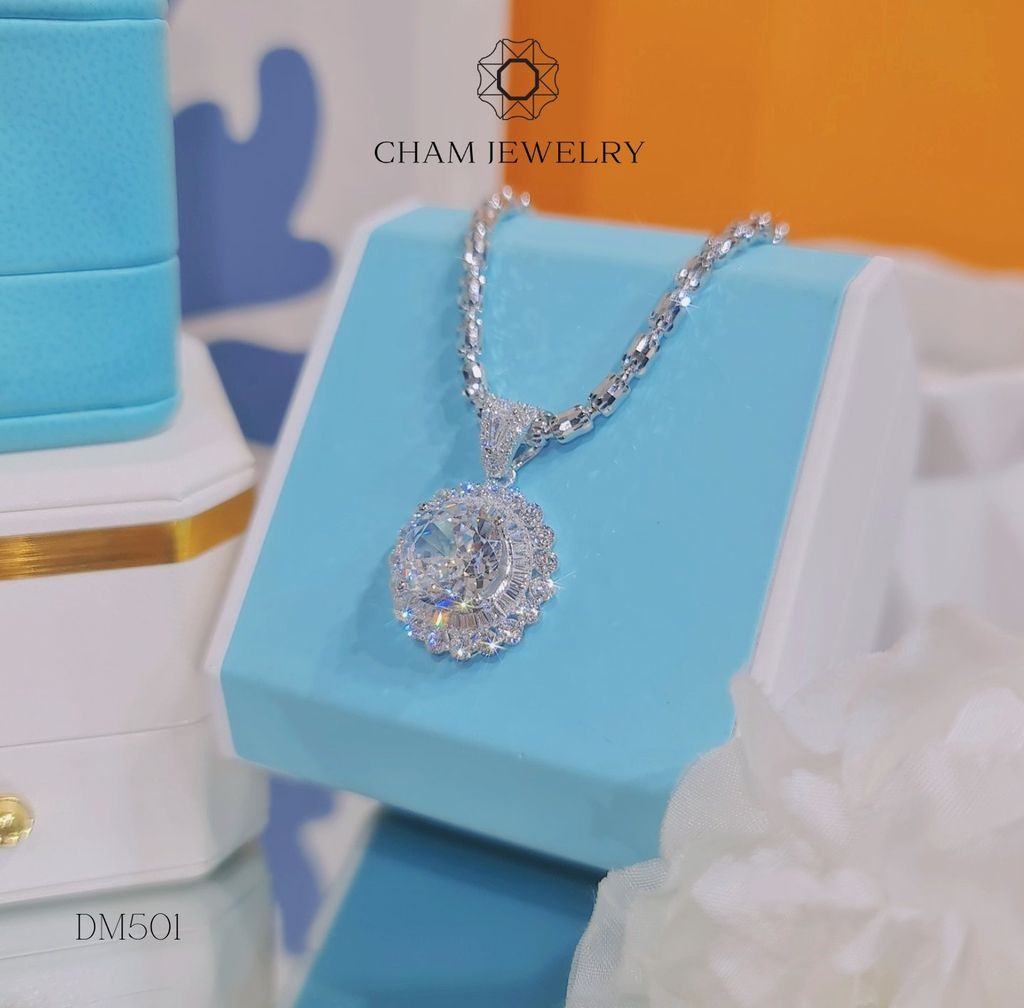 Dây Và Mặt CHAM JEWELRY DM501-45cm, Chủ 10.0mm (D K09).
