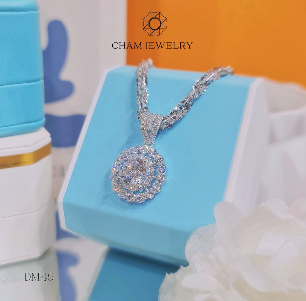 Dây Chuyền MK45-DX03 50cm CHAM JEWELRY, Chủ 9.0mm.