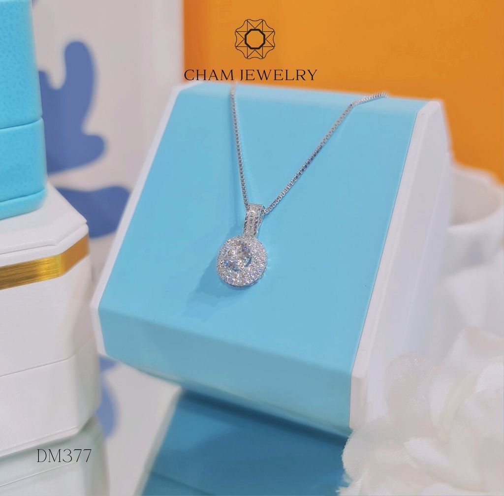 Dây Chuyền MK377-DK05 45cm CHAM JEWELRY, Chủ 5.5mm.