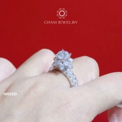 Nhẫn Nữ NN550 CHAM JEWELRY, Chủ 7.0mm (Barcode TNN1486)