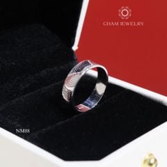 Nhẫn NM88 CHAM JEWELRY, Bản 5.0 (Barcode TNBC20).