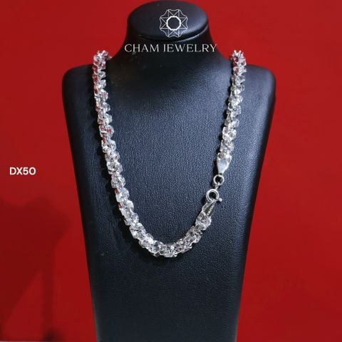 Dây Xoắn DX50 CHAM JEWELRY, Dây Xoắn Lá Chữ Nhật Ngang Bản 5.0mm (Barcode TDBC768)).