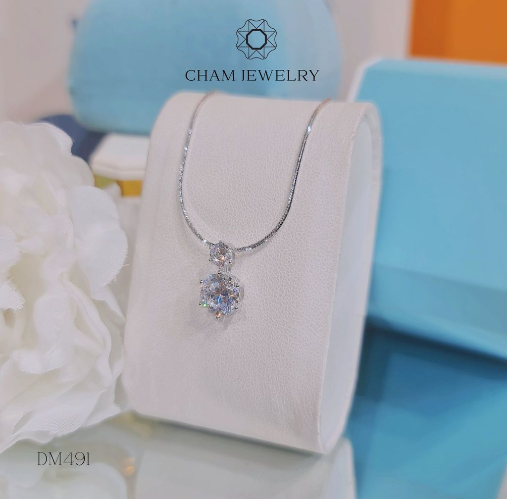 Dây Chuyền MK491-DK97 45cm CHAM JEWELRY, Chủ 8.0mm.
