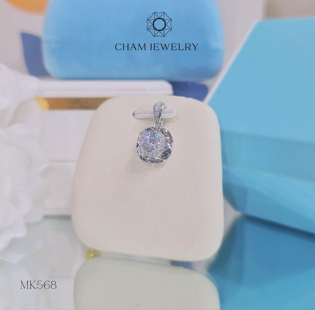 Mặt Dây Chuyền MK568 CHAM JEWELRY, Chủ 6.0mm (Barcode TMA1338).