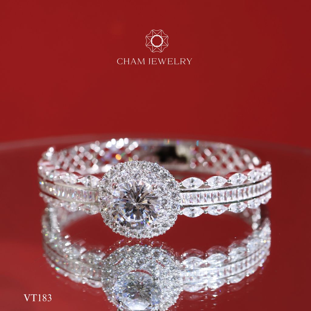 Vòng Tay VT183 CHAM JEWELRY, Chủ 11.0mm (Barcode CV7583).
