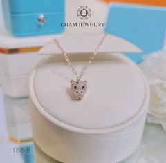 Dây Chuyền CHAM JEWELRY D58, Dây Liền Mặt Báo Xi Vàng Hồng (Barcode CXL8170).