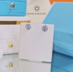 Hoa Tai CHAM JEWELRY BV109, Chủ 4.0mm.
