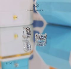 Hoa Tai CHAM JEWERLY BK07, Hoa Tai Khoen Kim Tiền ( Barcode TBK70).