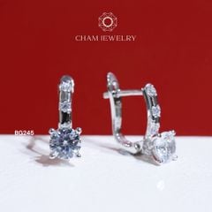 Hoa Tai BG245 CHAM JEWELRY, Chủ 5.0mm (Barcode TVB305B).