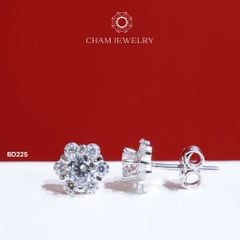 Hoa Tai BD225 CHAM JEWELRY, Chủ 4.5mm (Barcode TBD0102).