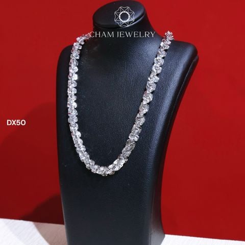 Dây Xoắn DX50 CHAM JEWELRY, Dây Xoắn Lá Chữ Nhật Ngang Bản 5.0mm (Barcode TDBC768)).