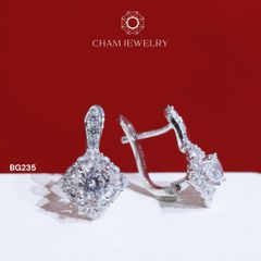 Hoa Tai CHAM JEWELRY BG235, Chủ 5.0mm (Barcode TBG867).