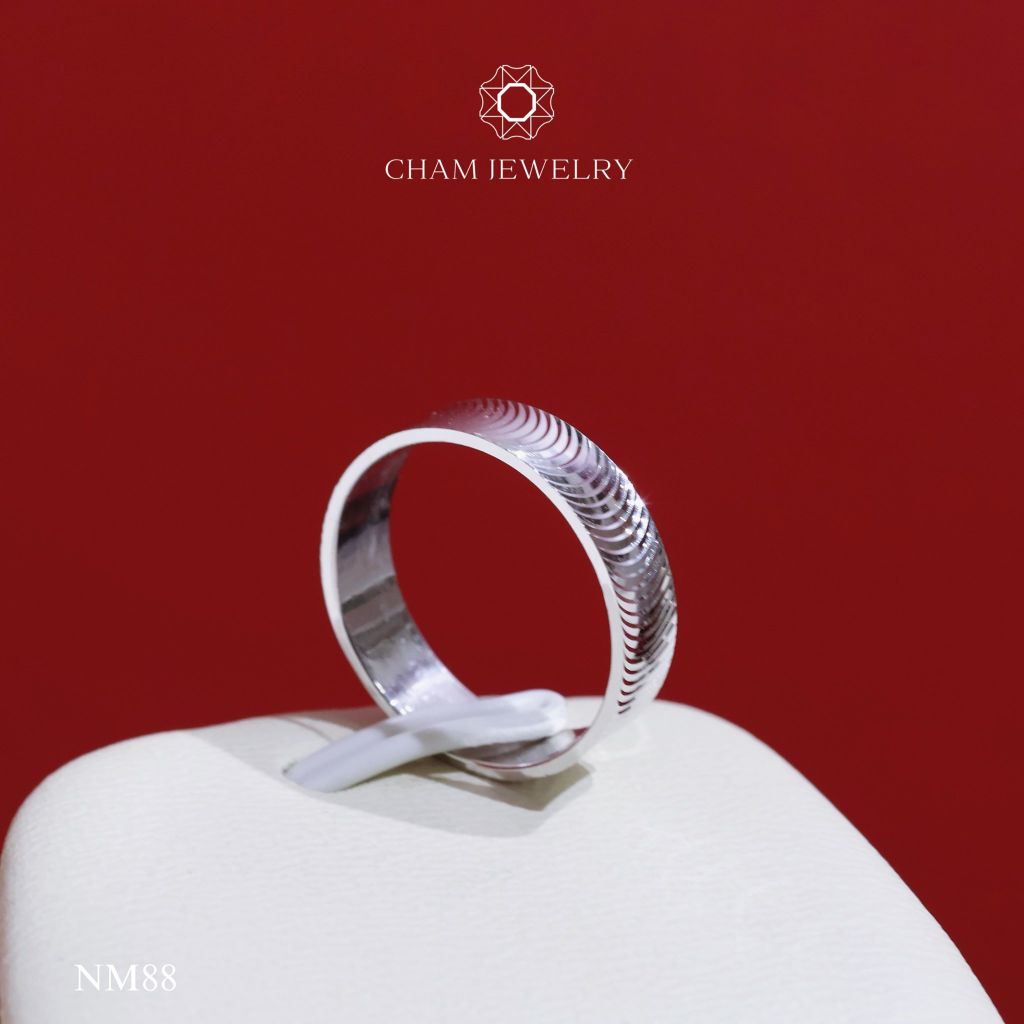 Nhẫn NM88 CHAM JEWELRY, Bản 5.0 (Barcode TNBC20).