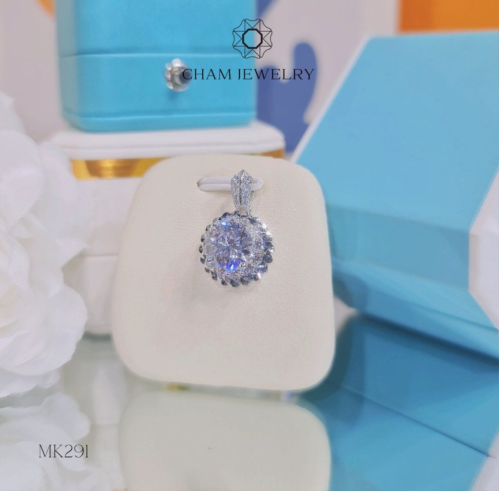 Mặt Dây Chuyền MK291 CHAM JEWELRY, Chủ 9.0mm.