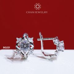 Hoa Tai CHAM JEWELRY BG221, Chủ 5.0mm (Barcode TBG853).