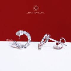 Hoa Tai BD235 CHAM JEWELRY (Barcode TBD1237).