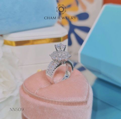 Nhẫn NN509 CHAM JEWELRY, Chủ 7.0mm (Barcode TNN1042).