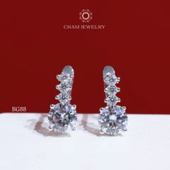 Hoa Tai CHAM JEWELRY BG88, Chủ 6.0mm.