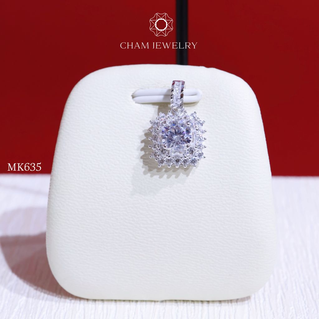 Mặt Dây Chuyền MK635 CHAM JEWELRY, Chủ 6.0mm Bản 10.0mm (Barcode TVB240M)