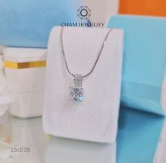 Dây Chuyền MK578-DK03 45cm CHAM JEWELRY, Chủ Vuông 7.0mm.
