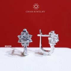 Hoa Tai CHAM JEWELRY BG226, Chủ 4.5mm (Barcode TBG178).